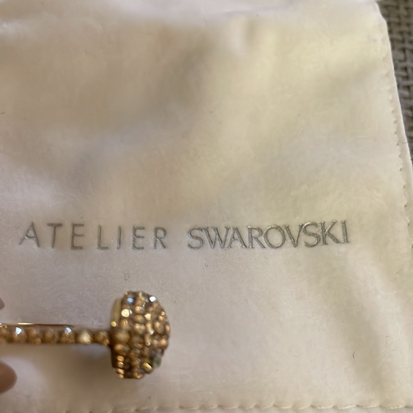 Atelier Swarovski Moselle Stack Rosegold Ring - Picture 8 of 8